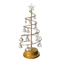 Premium-Christmas Metal Crystal Christmas Tree Lamp Christmas Tabletop Crystal Tree With LED Lights Xmas Tree Decorations white