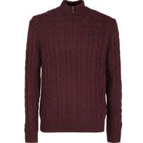 Polo Ralph Lauren SS23 Knitwear Men's Burgundy 710810841-005 L black