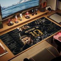 Neymar Jr Brasil Color Mouse Pad Large Gaming Table Cushion Non-slip Laptop Tablet Big Mousepad XXL Mat Mini PC Playmat With Lock edge 30cmx60cm(11.8x23.6inch)