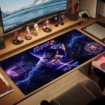 Neymar Jr Brasil Color Mouse Pad Large Gaming Table Cushion Non-slip Laptop Tablet Big Mousepad XXL Mat Mini PC Playmat With Lock edge 40cmx90cm(15.7x35.4inch)