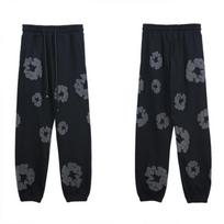 Mens Casual Hooded Sweatshirt Jogger Pants Set Cotton Warm Fleece Lined Loose Fit Streetwear L EU gray