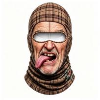 3D Print Motorcycle Riding Mask Funny Neck Hood Helmet Liner  Outdoor Sports 2