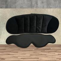 3-in-1 Airplane Sleep Kit Memory Foam Flight Pillow Adjustable Eye Mask Blanket Body Strap Long Haul Travel Sleeping Accessories