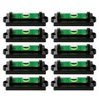 Rectangular Mini Bubble Level with Side Holes for Cabinet Placement, Fixture Leveling, and Home Repair Alignment