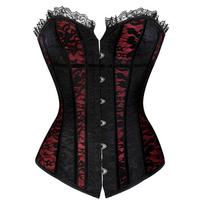 European Palace Vintage Corset Sexy Intimate Body Shaping Tight Shapewear L