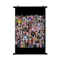 Anime One Piece Nika Luffy Plakatas Zoro Sanji Ace Sieninis ritinys HD Tapyba Vaikų Mada Namų Dekoras Dovanos 30*45cm