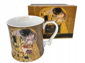 Large Porcelain Mug 360ml In Gift Box Klimt Kiss Collection