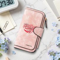 Men's Fashion Long Wallet PU Leather Multi Card Holders Coin Purse