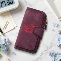 Men's Fashion Long Wallet PU Leather Multi Card Holders Coin Purse