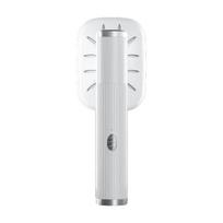 Compact Handheld Steam Iron with 180° Rotatable Design for Travel and Home white,1pc