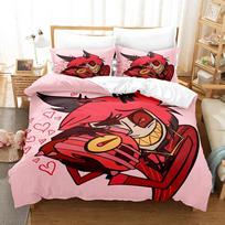 Cartoon Alastor Radio Demon Duvet Cover Set New Soft Microfiber Bedding Set Bedroom Living Room Home Decor Linen All Sizes 135×200cm