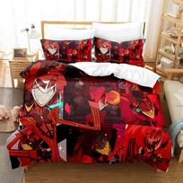Cartoon Alastor Radio Demon Duvet Cover Set New Soft Microfiber Bedding Set Bedroom Living Room Home Decor Linen All Sizes 135×200cm