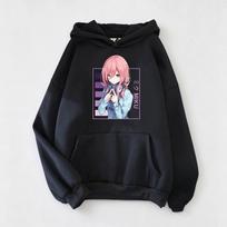 Anime The Quintessential Quintuplets Miku Nakano Print Unisex Harajuku Plus Size Hoodie S
