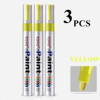 TOYO Paint Marker Pen Car Tyre Tire Tread CD Metal Permanent Waterproof Paint Marker White Pen Glass Marker Caneta Branca
