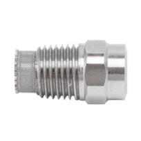 Misting Nozzle Brass Dust Control Cooling Low Pressure Mist Mister Nozzle for Greenhouse Garden G1/4 gray