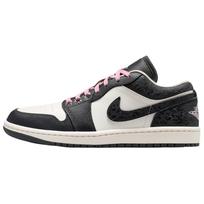 Air Jordan 1 Low SE Iced Carmine Moteriški sportbačiai Rožiniai Angracito Spalvos Balti II0595-001 38.5 gray