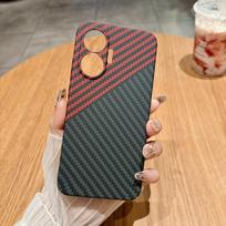Ultra Thin Carbon Fiber Textured Phone Case For Xiaomi K50 K60 K70 Pro Note 12 Turbo Note 13 14 Pro+ Shockproof Hard Back Cover Redmi K60 Pro