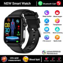 2025 New For Xiaomi 24-Hour Health Monitoring Smart Watch Men Uric Acid Blood Lipids Heart Rate Bluetooth Call Smartwatch Women