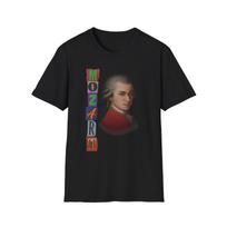 Mozart Band Tee: Classical Music Mens Kids T Shirt 140 brown