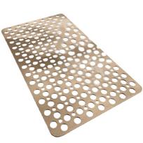 Comfort TPE Bathtub Mats, Suction Cup Stability, AntiSlip, Water Proof, Perfect for Elderly and Children S chaki