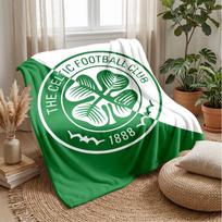 Celtic FC Soft Flannel Fleece Blanket Lightweight Cozy Warm Throw Blanket For Sofa Bed Home Decor 75x90cm