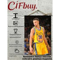 Steph Curry Victory Celebration Golden State Warriors Metal Wall Sign 20x30 cm Room Decor