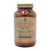 Chewable Vitamin C 500 mg Natural Orange Flavor, 90 Chewable Tablets