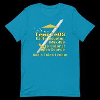 TempleOS Early Adopter - Terry A Davis, Programmer, Meme T-Shirt S yellow
