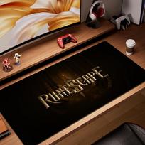 Pelės padėklas Žaidėjams Runescape Kompiuterio Nešiojamojo kompiuterio Anime Klaviatūros Pelės kilimėlis Didelis pelės kilimėlis Klaviatūroms Žaidėjų Dekoras Stalo kilimėlis CSGO 30cmx60cm(11.8x23.6inch) brown