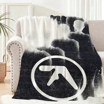 Aphex Twin Album Throw Lightweight 240g Flannel Blanket Soft Skin-friendly for Summer Cooling 75x100cm (30x40inch) gray