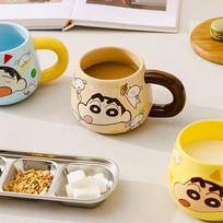 Crayon Shin-chan color handle mug Blue brown