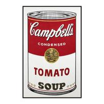 Campbell sriuba konservuotų dekoracijų freska Pop stiliaus plakatas drobės tapyba ir svetainės sienų dailės spaudinys šiuolaikiniam namų dekoravimui 40cm×60cm NoFrame