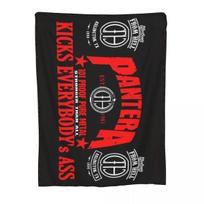 Pantera Fleece Throw Blanket Heavy Mental Rock Band Blankets for Sofa Outdoor Warm Plush Thin Quilt 200x150cm