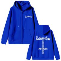 Rock Band Extremoduro Graphic Zipper Hoodie Men Women Vintage Oversized Zip Up Jacket Unisex Hoodies Streetwear 3XL blue