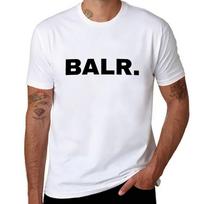 BALR Marškinėliai Vyriški Marškinėliai Medvilniniai Aukštos Kokybės Anime Marškinėliai Dydžio Negalvojantys Marškinėliai L įvairiaspalvis