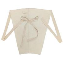 Reusable Cotton Canvas Flower Tote Bag With Tie Closure Long Straps Perfect For Florist Gifting Gardening Wedding beige