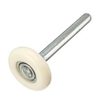 1 vnt. Didelio stiprumo nailoninis garažo vartų ratukas su sandariais rutuliniais guoliais, 105 mm ilgio 105mm