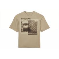 Jordan Union Collab SS23 Basketball Logo Patch Crew Neck T-Shirt Men Tops Khaki FD4247-206 XXL gray