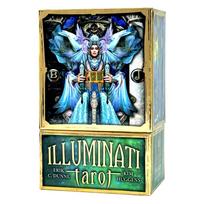 Illuminati Taro Waite Taro su japoniškomis instrukcijomis autentiškas produktas I.I.J 78 kortų kaladė, leidimas, skaitymas, vadovas, gray