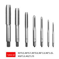 Metric M3-M12 Tap and Die Set for Manual Thread Repair & Automotive Use gray