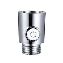 Plastic Shower Head Arm Diverter One-Button Flow Limiter Water Stop Valve Water Pressure Control Water Flow Regulator