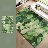 Ins stiliaus miegamojo dekoras Samanų kilimas Didelio ploto kilimai svetainei Plaunamas poilsio zonos minkštas grindų kilimėlis Neslystantis prieškambario kilimas 80x120cm