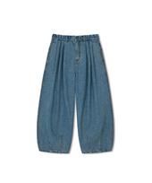 ANGLAN Stone Vintage Denim Balloon Pants - Light Blue Light Blue/1