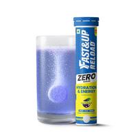Reload Zero - Zero Sugar Instant Energy & Hydration Drink - Ice Current Flavour - 22 Effervescent Tablets