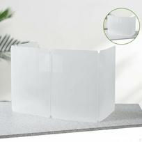 Desk Divider, Privacy Shield, Study Board, Student Exam Partition, Office 30*90cm F/G White white