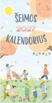 Sieninis ŠEIMOS KALENDORIUS, 2027, pailgas 205x410 mm - Nėra Autoriaus