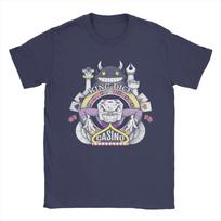 Cuphead King Dice Casino T Shirt Summer  Fashion T Shirts Adult Cotton ONeck Oversize Clothes Short Sleeve Y2K Casual Tops 4XL gray