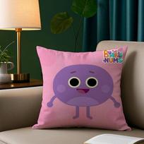 Bumble Nums Humble Pagalvės užvalkalas Trumpas pliušas Spausdintas pagalvės užvalkalas Kvadratiniai dekoratyviniai pagalvės užvalkalai Sofos namų dekoras 50x50cm blue
