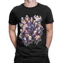 Fire Emblem Three Houses all students design Funny Graphic 100% Cotton T-Shirt Fire Emblem Tees XXL black