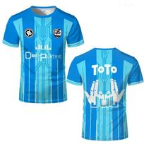 JUL Maillot TOTO Et Ninetta Džersis Moteriški Madingi Rap Kultūros Spaudiniai Marškinėliai Kvėpuojantis Trumpomis Rankovėmis Marškinėlis Moteriškas Marškinėlis Džersis 5XL blue